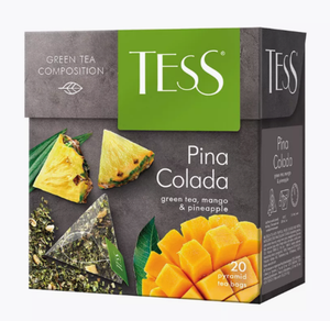 ЧАЙ TESS PINA COLADA ЗЕЛЕНЫЙ ПИРАМИДА (1.8ГР*20П)