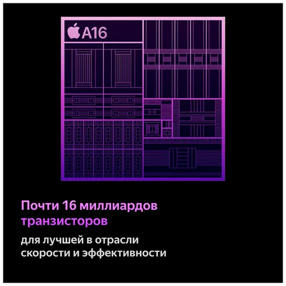 Apple iPhone 14 Pro 128 Dual SIM (Глубокий фиолетовый) Deep Purple (Витринный)