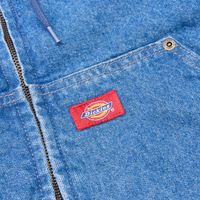  Куртка мужская Dickies Hooded Denim Jacket артикул:DK0A89FBCLB1 - купить в магазине Дайс