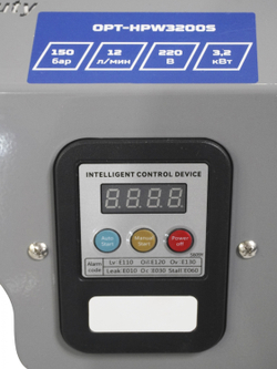 OPT-HPW3200S Профессиональный стационарный аппарат высокого давления, 220V; 3,2KW; 150 bar; 2850 об./мин.