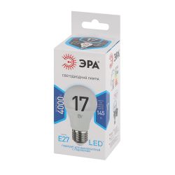 Лампа светодиодная ЭРА STD LED A60-17W-840-E27 E27 / Е27 17Вт груша нейтральный белый свет | Лампы cветодиодные Груша (A)