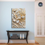 Золотые Арт цветы