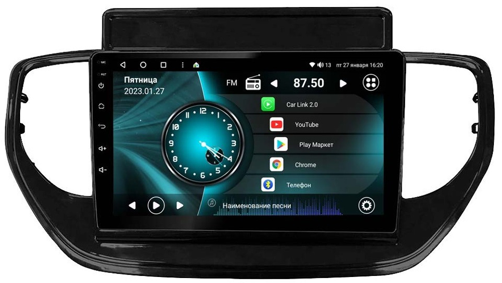 Магнитола для Hyundai Solaris 2 2020-2022 (штатная навигация) - Vaycar VA23-2003 на Android 13, 8-ядер, 4G SIM-слот