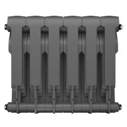 Радиатор Royal Thermo BiLiner 350 /Silver Satin - 6 секц.