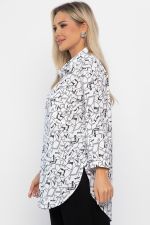 Блуза Твой стиль (черно-белая) Б13793-3М LT Collection