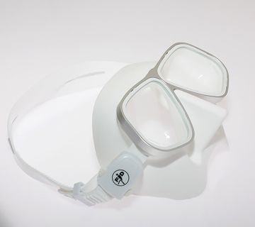 Маска FanDiver F299 с алюминиевой рамкой белый