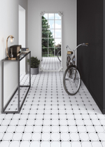 Керамогранит Lb ceramics Клинт 30x30 см 1.35 м² матовый цвет белый