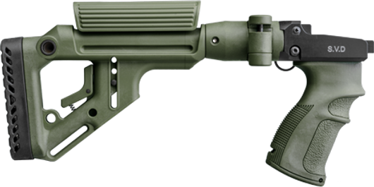 Складной приклад для СВД
