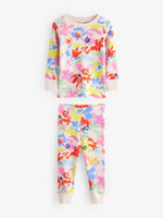 Пижама для девочки Next AJ8-347, 3 шт., Молочный, Красный, Розовый