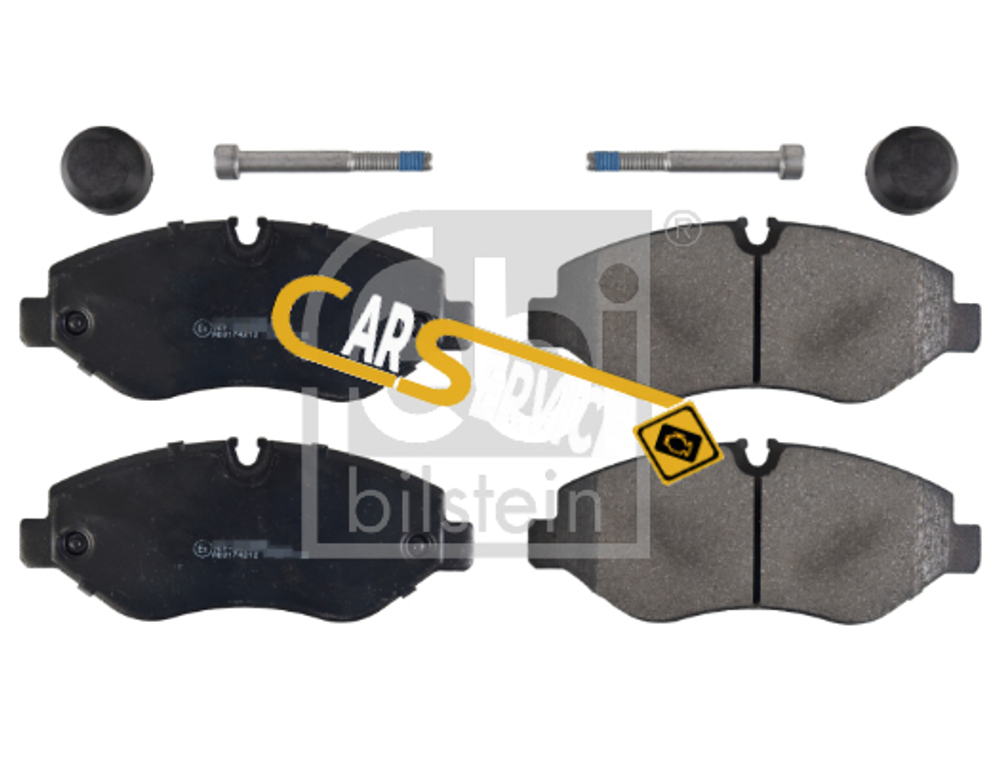 FEBI BILSTEIN - 16710-FEB - Brake Pad Set, disc brake