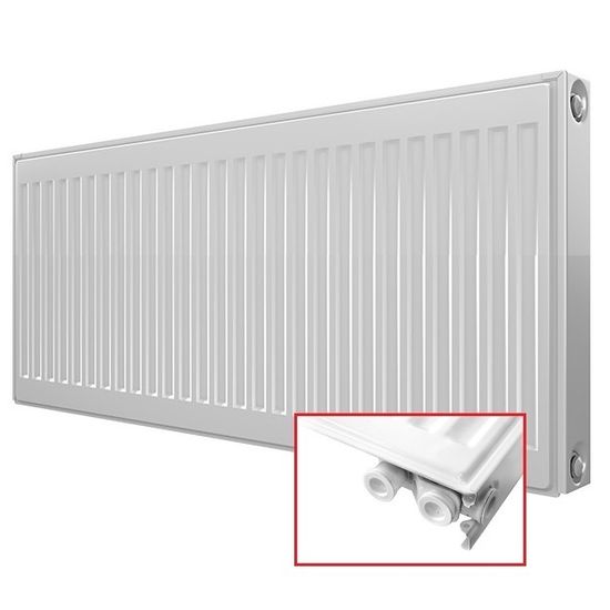 Радиатор панельный Royal Thermo Ventil Compact VC22-300-700 белый (RAL 9016) с нижним подключением