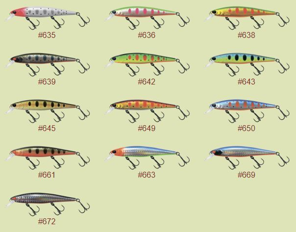 Воблер для рыбалки Usami Gansta Min