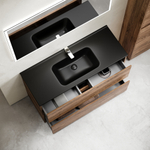 Тумба напольная под раковину Sancos Libra Floor, дуб чарльстон 1190х450х840 мм