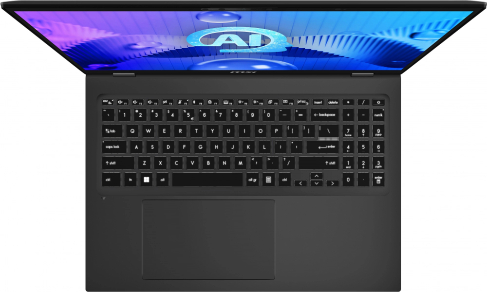 Ноутбук  MSI Prestige 16 AI Evo B1MG-002US 16 ", Core Ultra 7, 32 Гб RAM, 1 Тб SSD, Arc graphics, Серый