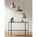 Светильник подвесной juko, D28х32 см, вишневый