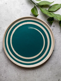 Тарелка с бортиками, Океан, диаметр 25,5 см - 6 шт.