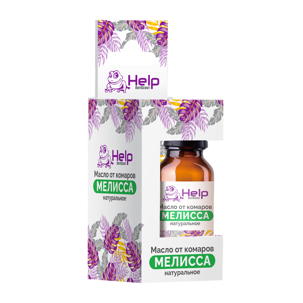Масло эфирное HELP 15мл Мелисса