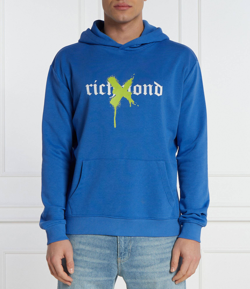 Худи Richmond X - голубой(UMP24107FE)