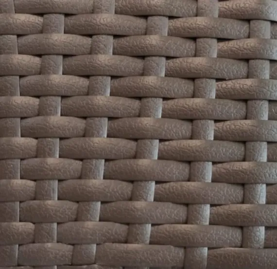 Шезлонг с матрасом Mantera, коричневый, серый