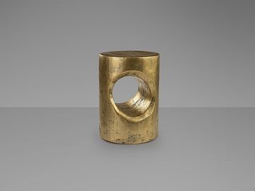 Hole Приставной столик золотой