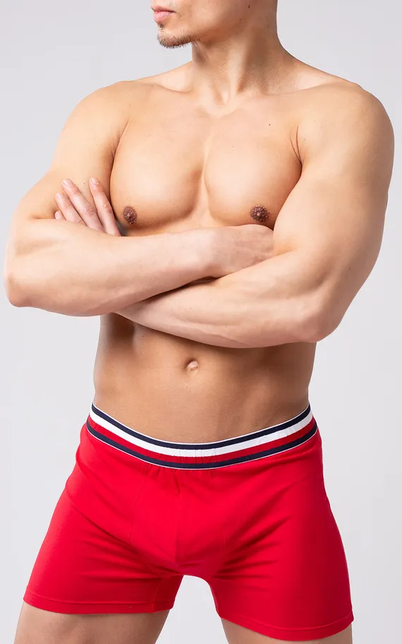Мужские трусы R-124 Красный