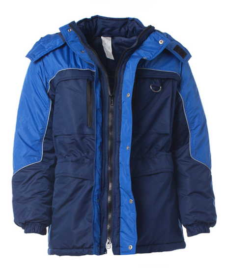 Куртка утеплённая мужская «ВЕГА» цв. т.синий, васильковый