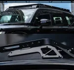 Платформа на крышу с люстрой для Toyota Land Cruiser LC300 2021-2024+ Крузак оффроуд багажник на крышу доп свет