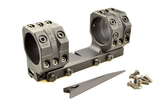 Тактический кронштейн SPUHR D34мм для установки на винтовки Sako TRG-42/22, 41/21 и Tikka T3, H35мм, наклон 7MIL/24MOA (ST-4701)