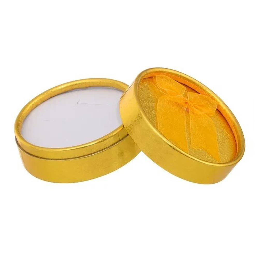 Подарочная коробка Basir, круглая с крышкой, размер 8*3.5 см, ассорти