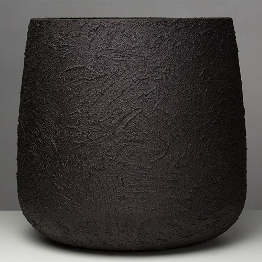 Кашпо Concretika Cylinder D40 H80 Black Max