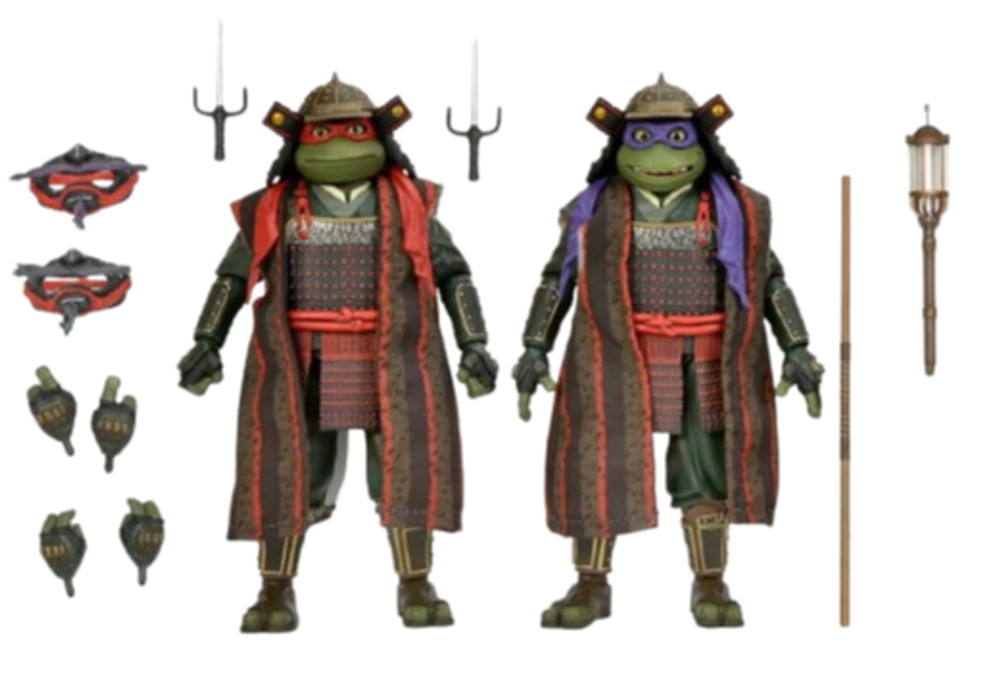 Фигурка Neca Teenage Mutant Ninja Turtles Movie 3 Donatello and Raphael