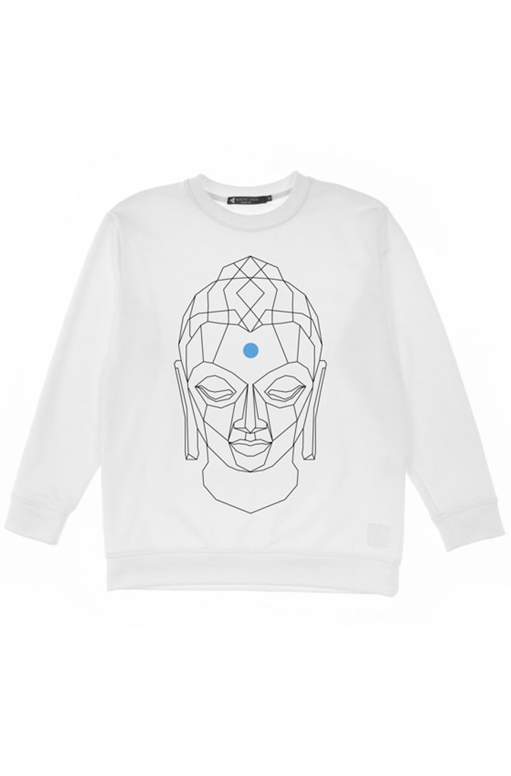 Свитшот "Будда White"
