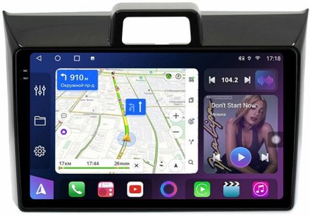 Магнитола для Toyota Corolla Axio 2, Fielder 3 2012-2023 - FarCar BX9545M-360 на Android 13, QLED+2K, TS10, 6Гб+128Гб, CarPlay, 4G SIM-слот, 4 камеры в комплекте