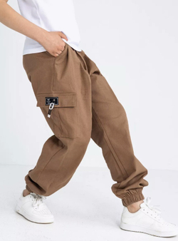 Коттон твил ВЕЛЮР-ЭФФЕКТ ГРАФИТ