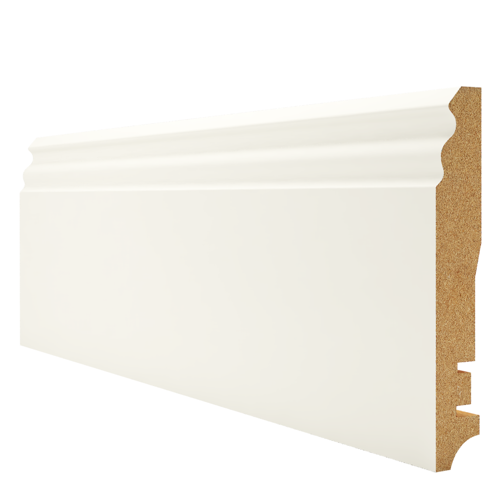 MDF плинтус Royce (2400x80x16) R8.303 под покраску