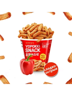 Рисовые снеки Йопокки сладко-острые 50 г * 3 шт
