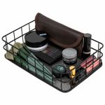 Органайзер корзинка для косметики и мелочей металлическая MONTE VITA, 242х162х63 мм, черный, 272482