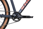 Велосипед 27.5" Stark'25 Hunter 27.3 HD р.16" антрацит матовый оранжевый металлик