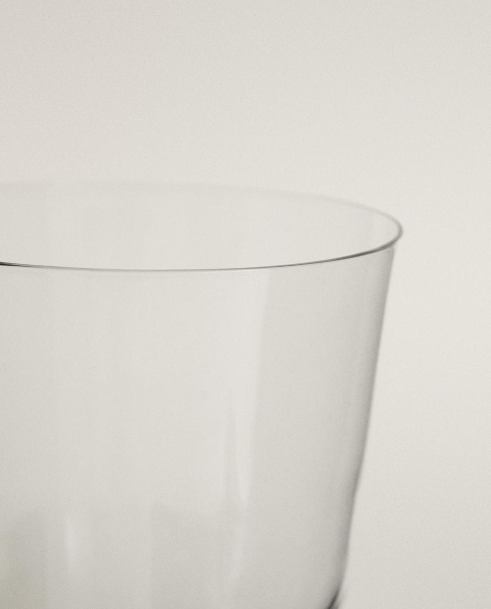 Zara Home стакан из стекла, цвет прозрачный, 12.9 см