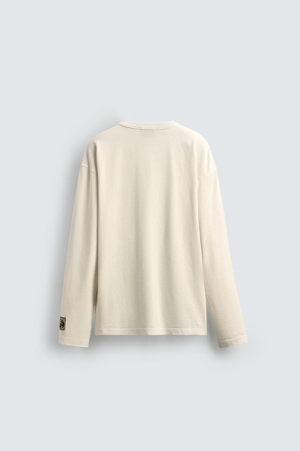 ZARA Х HARRY LAMBERT ФУТБОЛКА С РУСАЛКОЙ ПИТЕРА ПЭНА , ЖЕЛТОВАТО-БЕЛЫЙ