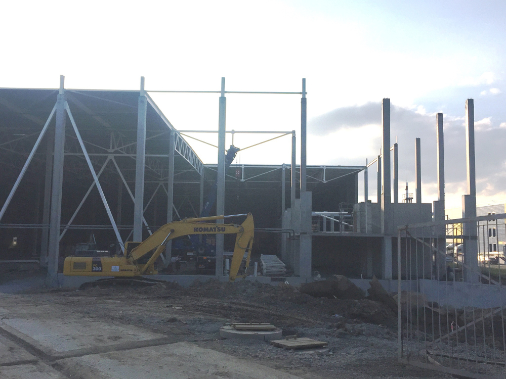 Складской комплекс с АБК по ул. Испытателей в пос. Кольцово г. Екатеринбург