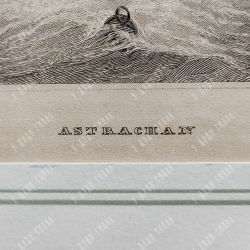 Пейн А. Г. Астрахань. Гравюра на стали. Германия, 1841 г.