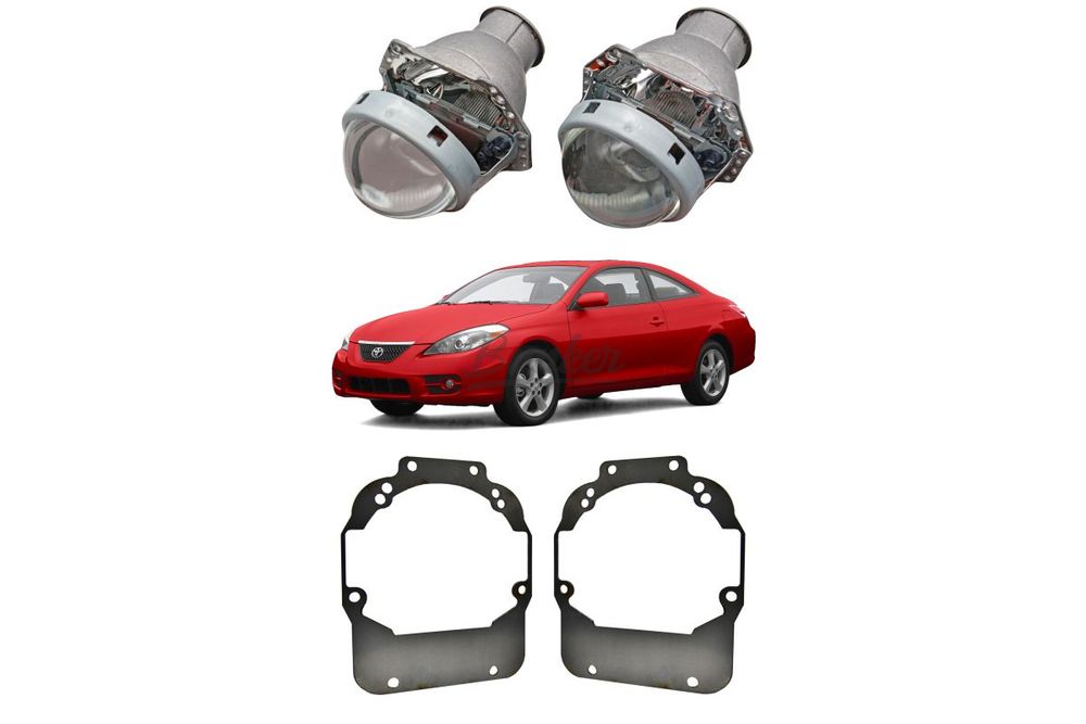 Готовый комплект для замены штатных линз Toyota Solara II 2003-2009