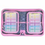 Пенал ПИФАГОР, 1 отделение 2 откидные планки, полиэстер, 20х14 см, "Yummy Cupcakes", 271512