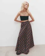 Юбка One Two A-line Dark-Blue