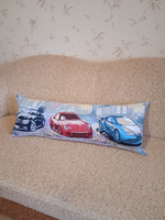 Декоративный гобеленовый чехол Три машины 34х87