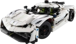 Конструктор LEGO Technic 42184 Гиперкар Koenigsegg Jesko Absolut Белый