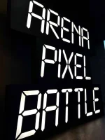 Вывеска для «Арены Pixel battle»