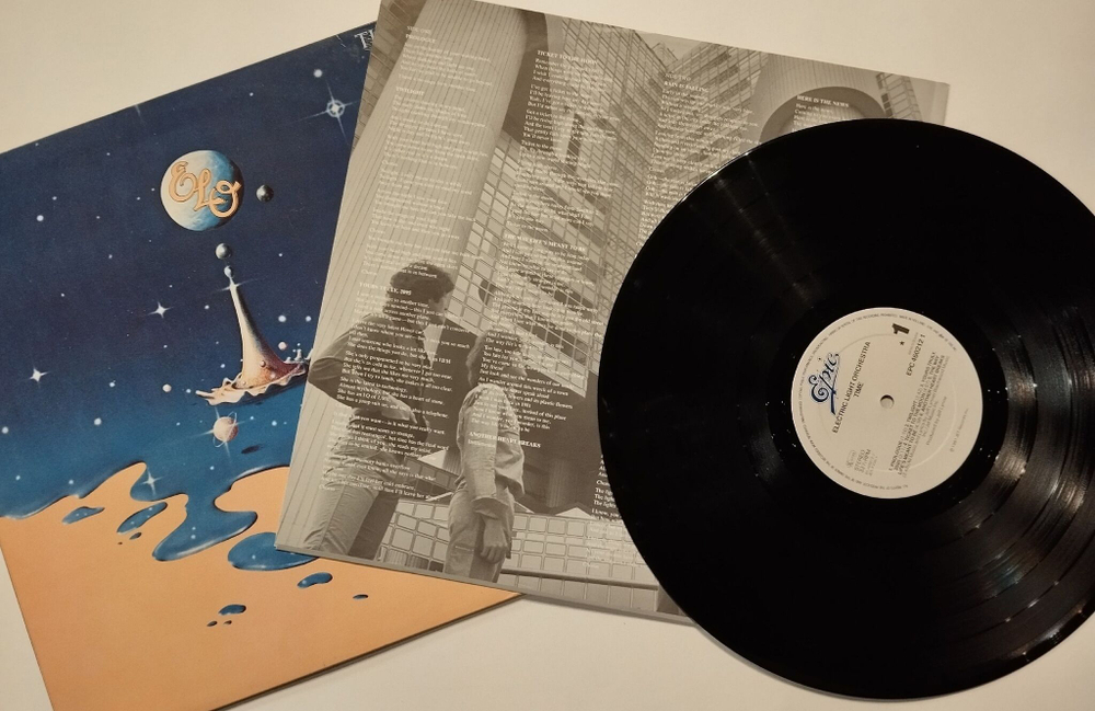 Винтажная виниловая пластинка LP Electric Light Orchestra ELO Time (Holland 1981)