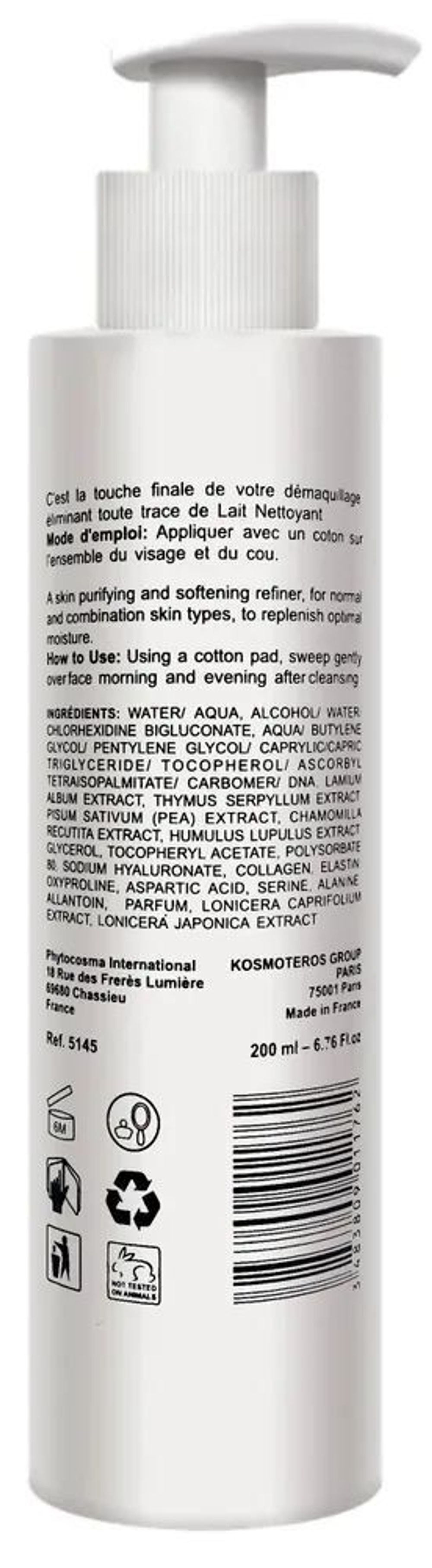 Тоник для нормальной и комбинированной кожи, Kosmoteros, 200 мл